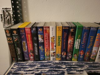 Lote Cintas VHS Películas Animadas y Familia