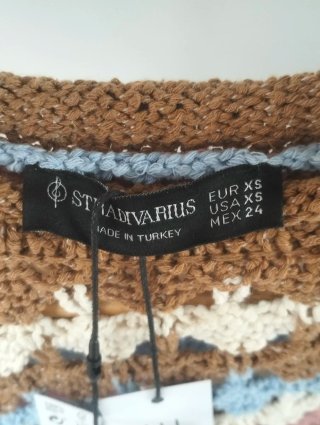 Jersey Stradivarius calado sin estrenar y etiqueta