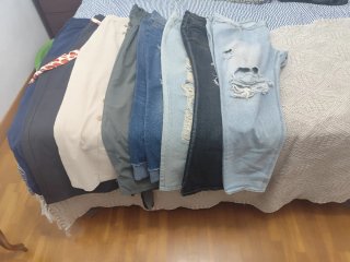 Lote de pantalones varios colores