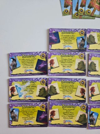 Lotto 15 Carte Lenticolari Shrek 2001 Merlin