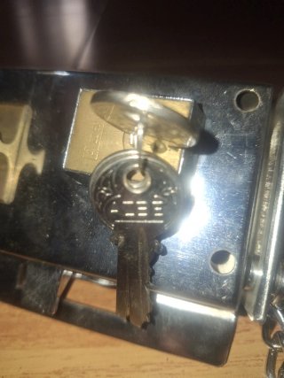 Cerradura de seguridad nueva