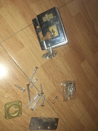 Cerradura de seguridad nueva