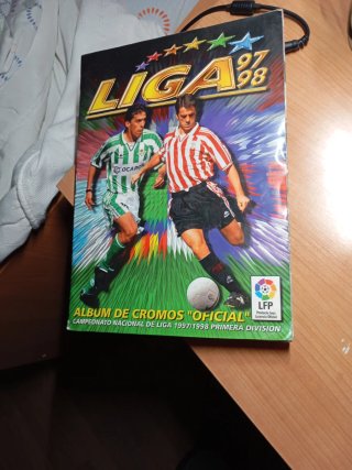 Álbum Cromos Liga 97/98 Oficial