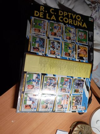Álbum Cromos Liga 97/98 Oficial