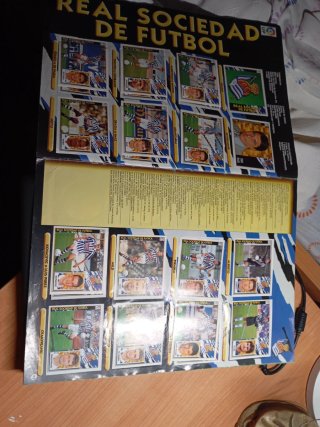 Álbum Cromos Liga 97/98 Oficial