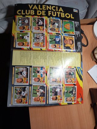 Álbum Cromos Liga 97/98 Oficial