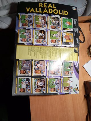 Álbum Cromos Liga 97/98 Oficial
