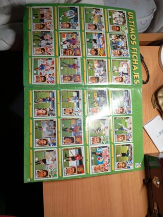 Álbum Cromos Liga 97/98 Oficial