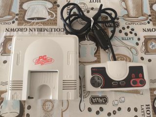 NEC PC Engine Consola Blanca