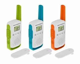 Walkie Talkies Motorola Coloridos falta el naranja