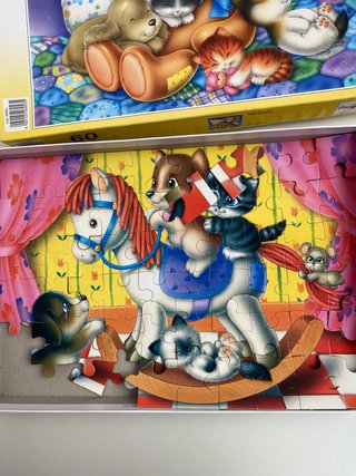 Conjunto 2 Puzzles 60 Peças