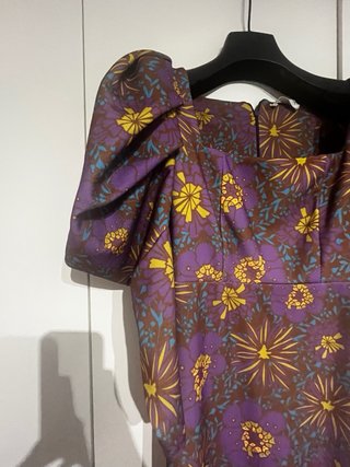 Vestido de fiesta estampado floral
