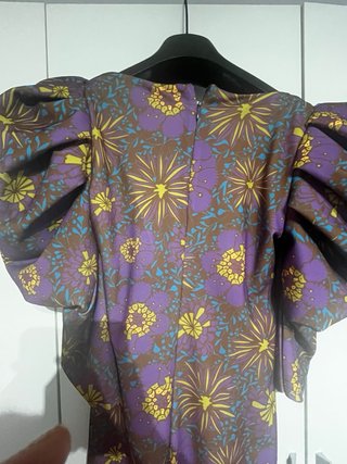 Vestido de fiesta estampado floral