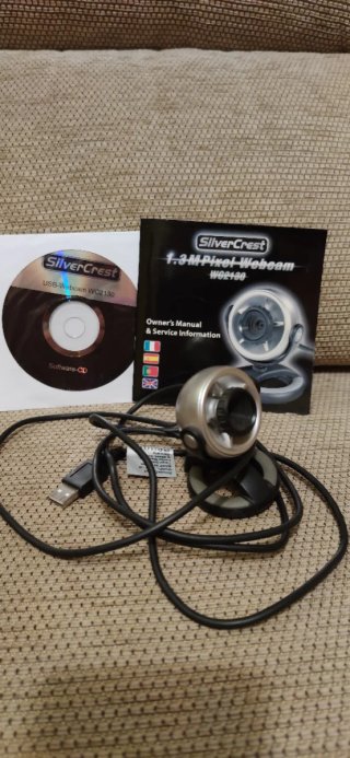 Webcam SilverCrest 1,3MP WG2130 + CD