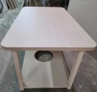 Mesa camilla rectangular con tapa