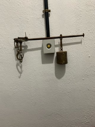 Balanza romana antigua
