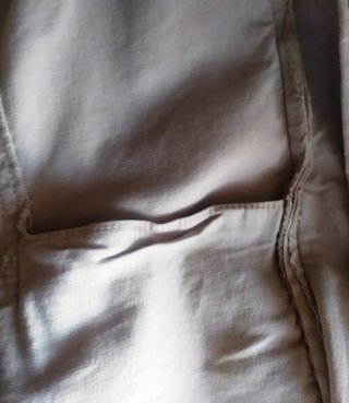 Giacca a vento uomo beige