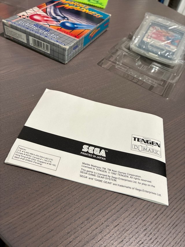 Marble Madness Sega Game Gear