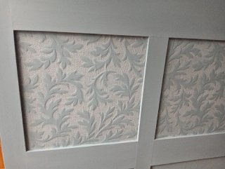 Testiera letto matrimoniale in legno massello