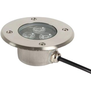 Lampada Faretto Incasso Terra 3W Ultra Sottile