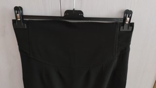 Falda premamá negra Talla 38