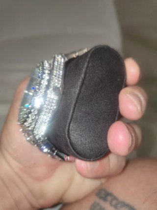Reloj  /Plata perlas