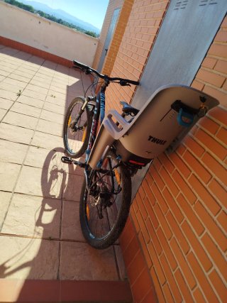 Silla niño Thule para bicicleta