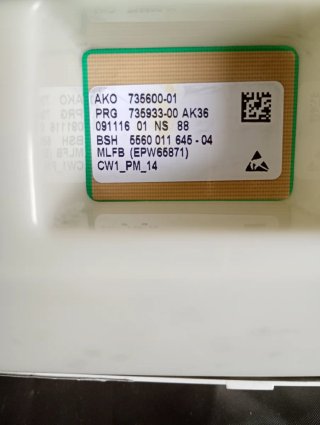Placa lavadora Bosch Maxx7