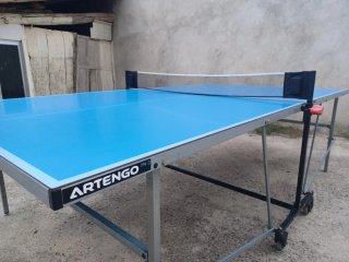 MESA PING PONG Exterior Plegable Azul
