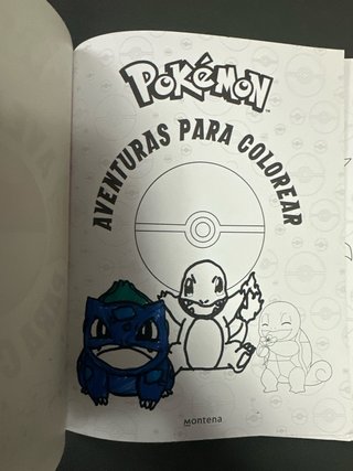 Aventuras para Colorear de pokemon .