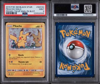 Carta Pokémon Pikachu Mimikyu SM162 PSA 10