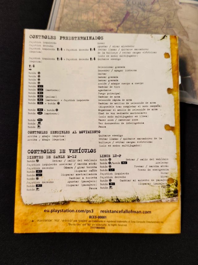 Resistance Fall of Man. PlayStation 3.