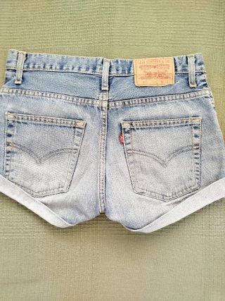 Shorts Levis Vintage Azules