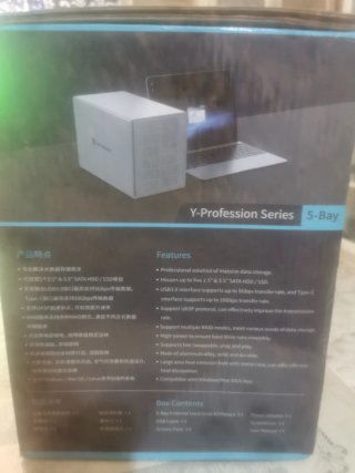 Caja Externa Yottamaster 5 Bahías