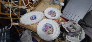 Lote Vajilla Vintage Japonesa Oriental