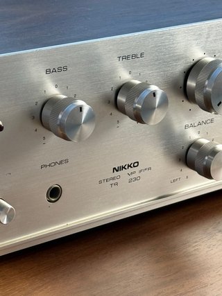 Amplificatore Nikko TR 230 + Giradischi Garrard