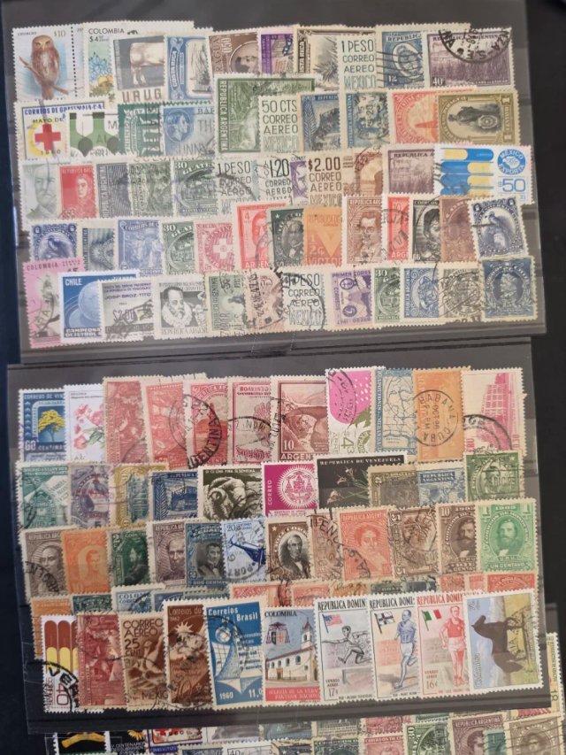 Lote Sellos Postales Latinoamérica