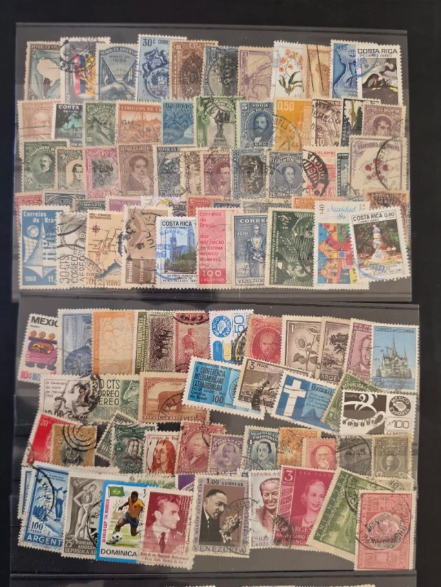 Lote Sellos Postales Latinoamérica