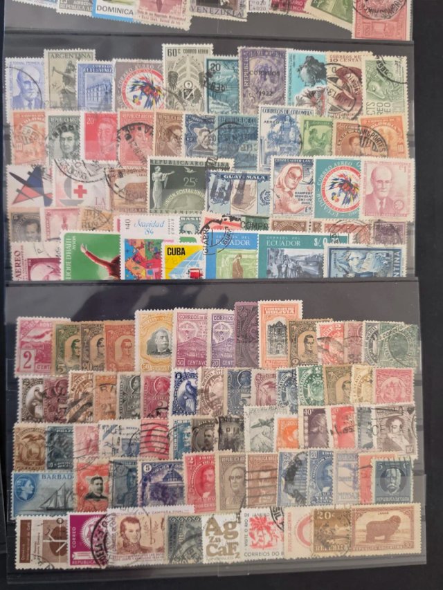 Lote Sellos Postales Latinoamérica