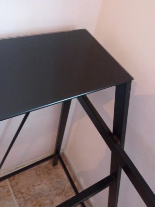 Estructura de hierro para escritorio