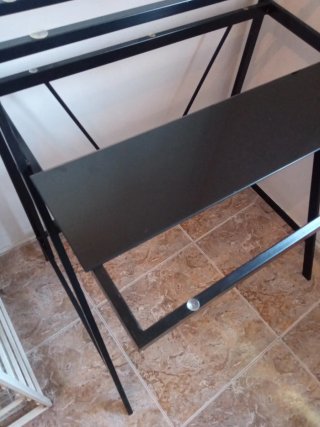 Estructura de hierro para escritorio