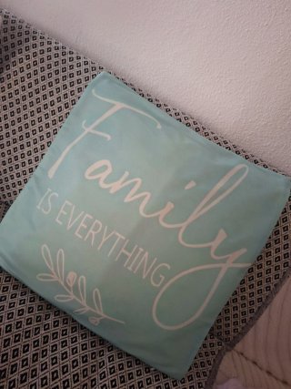 2 Fundas Cojín Teal y Blanco