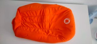 Bugaboo Cameleon Capota Naranja, tapa del capazo..