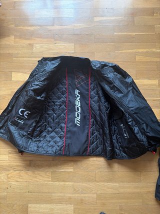 Chaqueta Moto Mujer Talla 40 + Protector Espalda