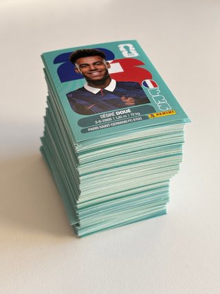 Lote 250 cromos Panini Mundial 2026