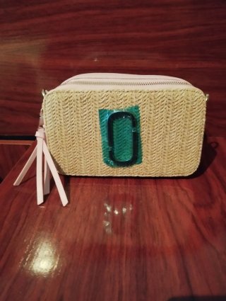 Bolso bandolera rosa palo