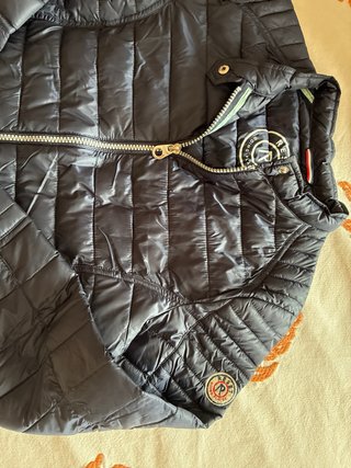 Chaqueta Reset Azul Marino Acolchada