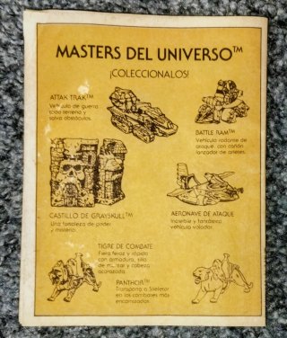 MASTERS DEL UNIVERSO LAS AVENTURAS DE MAN-E-FACESS