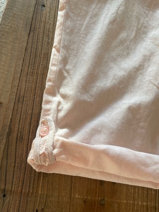 Pantalón H&M Lino Rosa