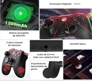 Mando GameSir G7 Pro Xbox/PC/Android